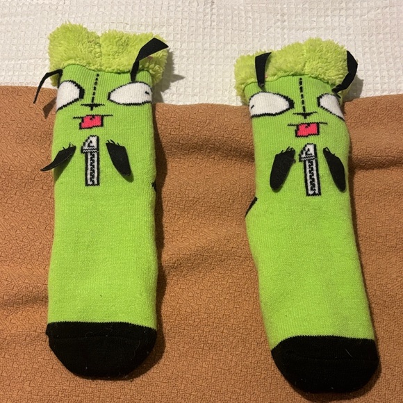 Invader zim slipper socks - Picture 1 of 3